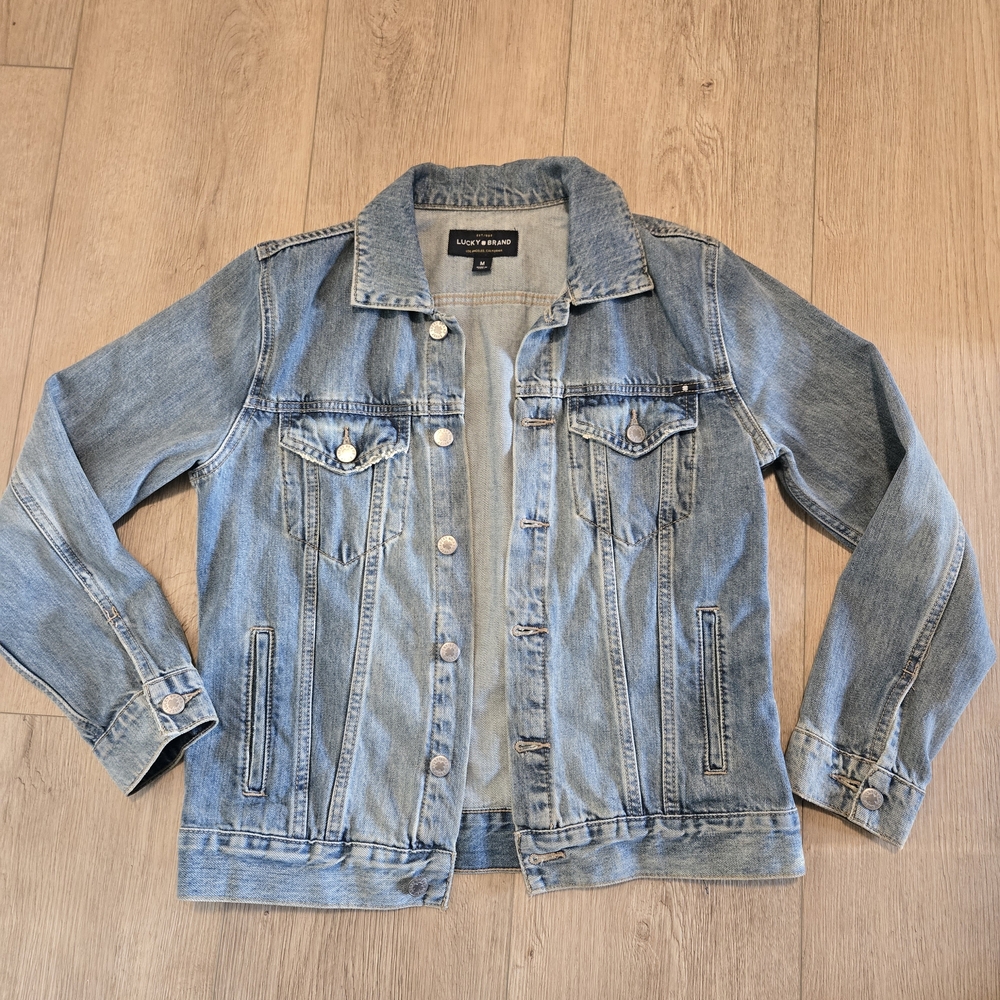 Lucky Brand Light Blue Denim Jacket